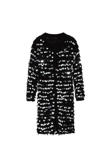 SEQUINNED COAT