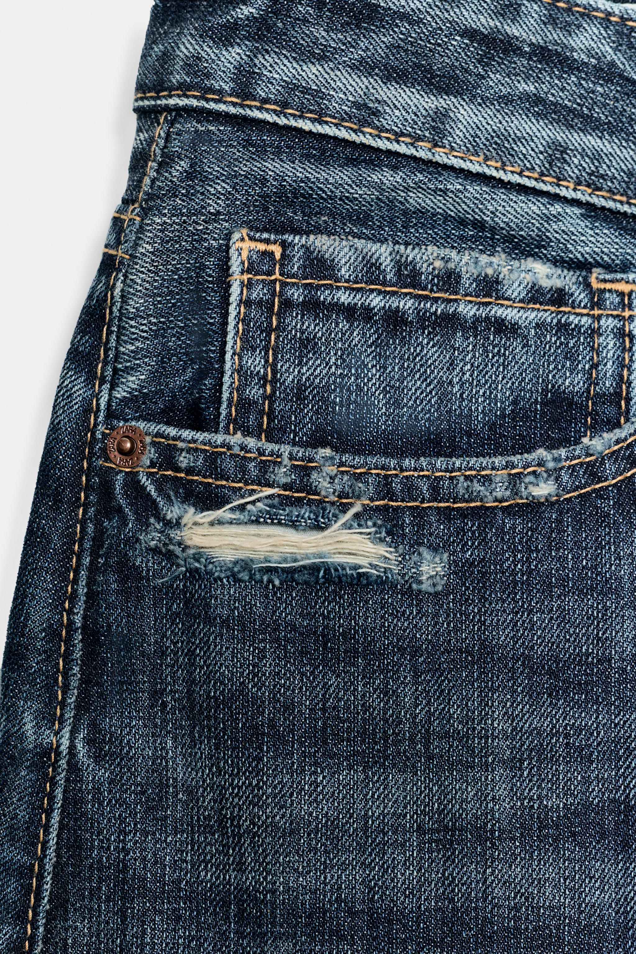 BERMUDA JORTS BAGGY EN DENIM TRF