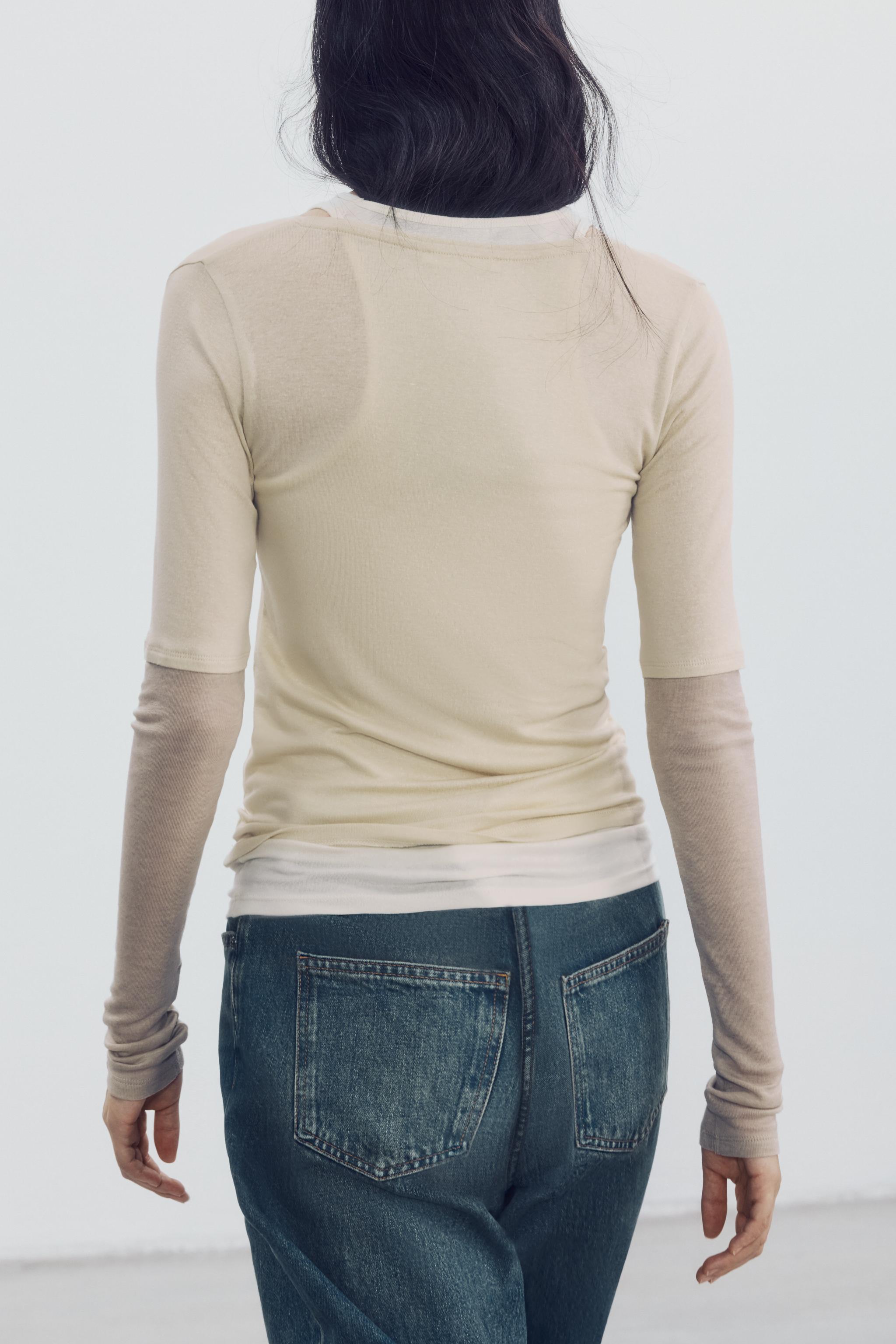 TRIPLE LONG SLEEVE T-SHIRT - thumbnail 3