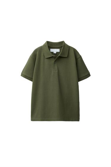 POLO BÁSICO PIQUÉ - Caqui de Zara