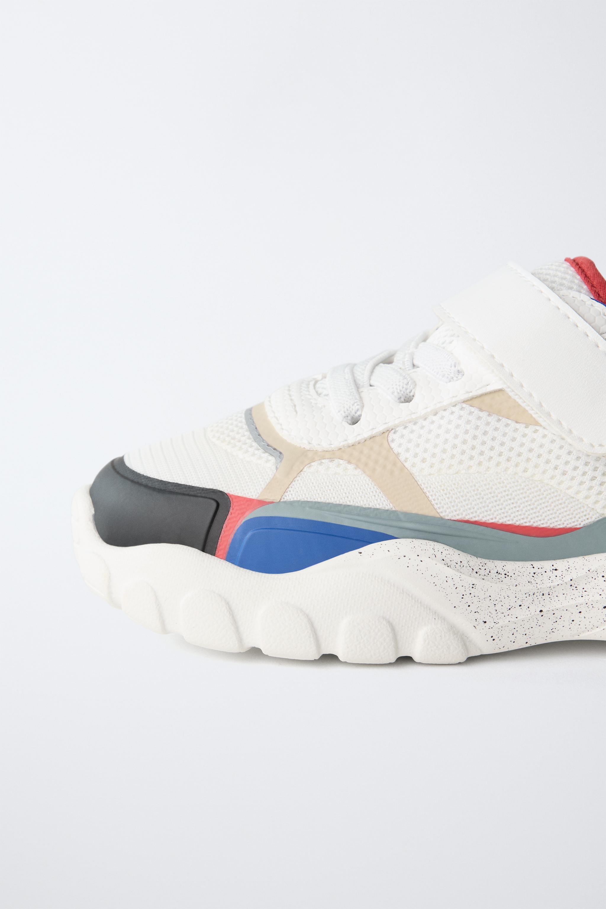 MULTI-PIECE SNEAKERS - White | ZARA United States display picture 2