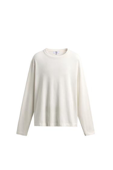 T-SHIRT WITH CONTRAST PRINTS - White by Zara