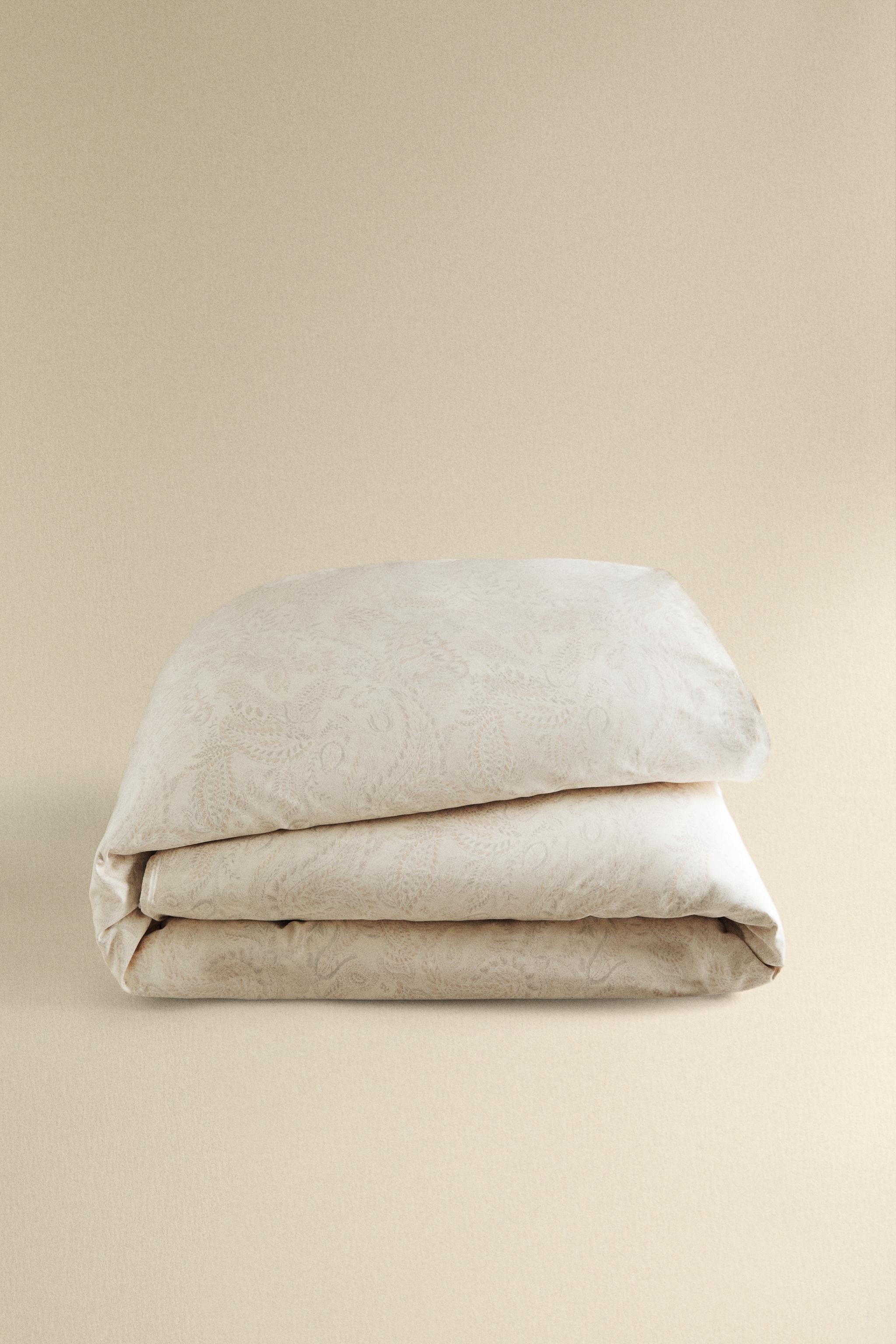 PAISLEY SATEEN DUVET COVER