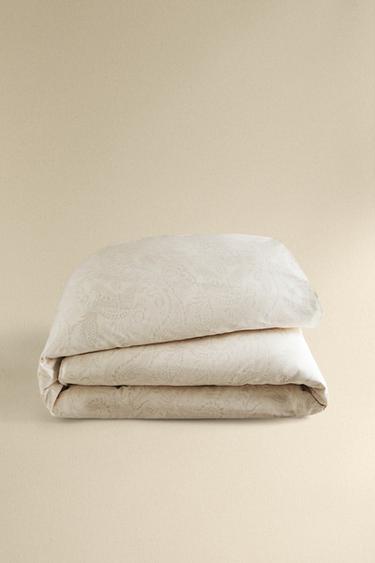 COUETTE SATIN PAISLEY - Beige de Zara - Image 4