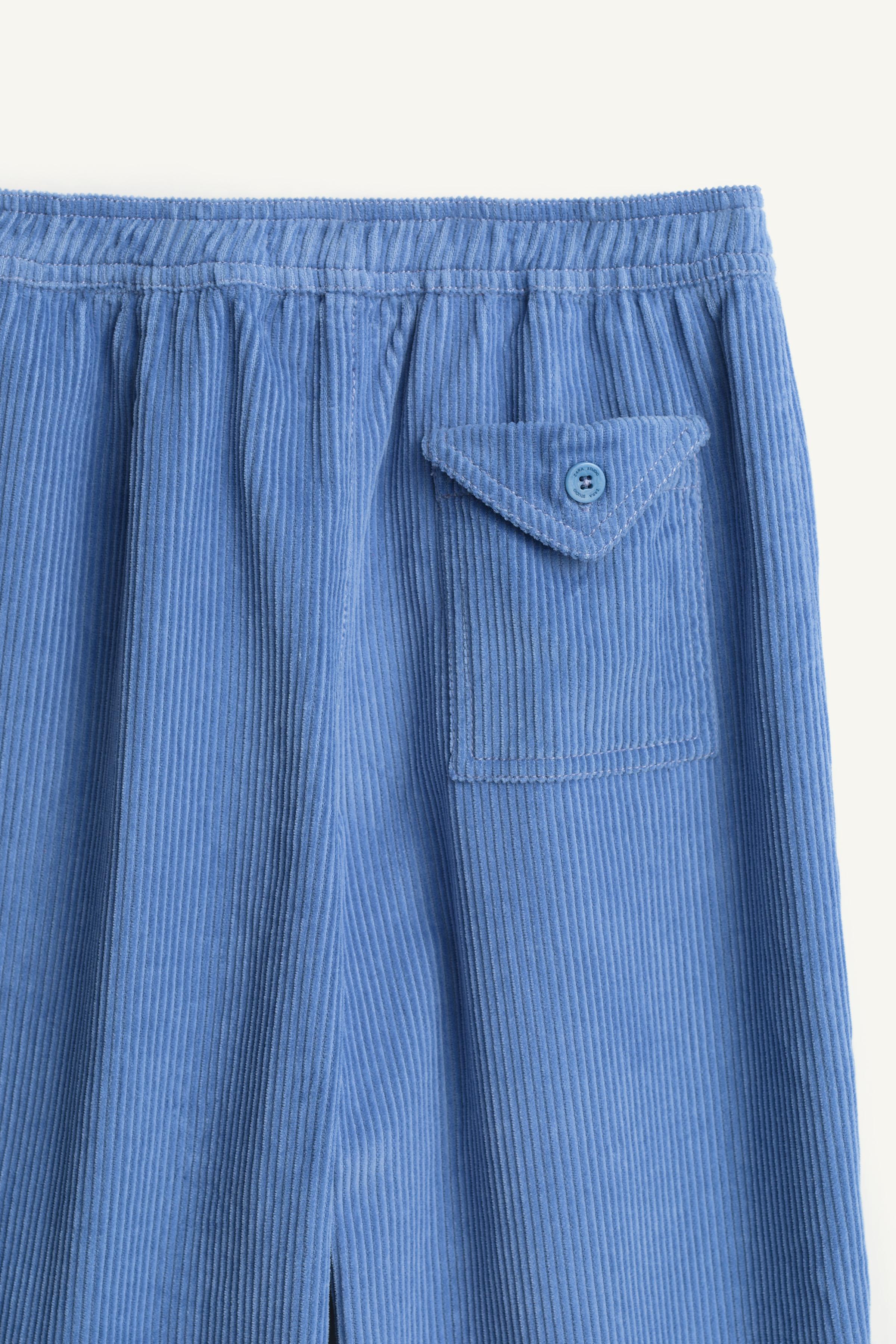 LIMITED EDITION WIDE-LEG CORDUROY PANTS