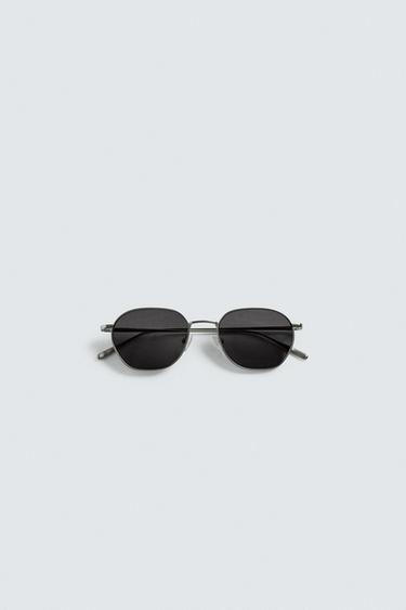 LUNETTES DE SOLEIL OVALES - Argent Mat de Zara - Image 7
