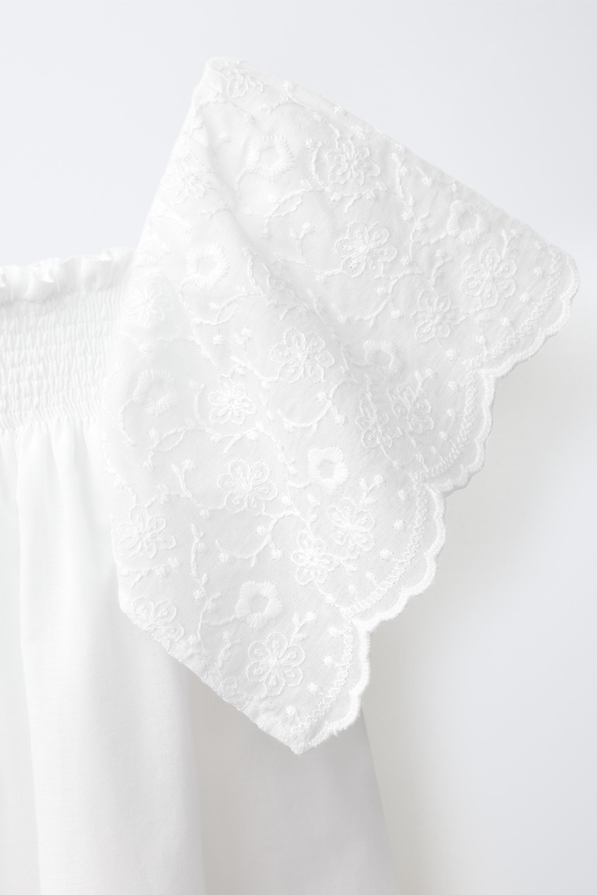 Детские платья Zara EMBROIDERED DRESS — фото 4