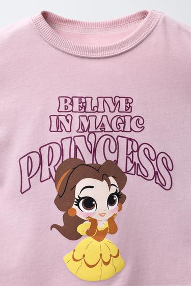 T-SHIRT PRINCESS © DISNEY - Rose / Lilas de Zara - Image 2