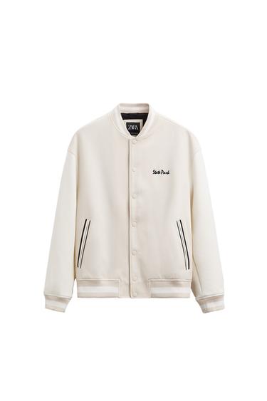 EMBROIDERED BOMBER JACKET