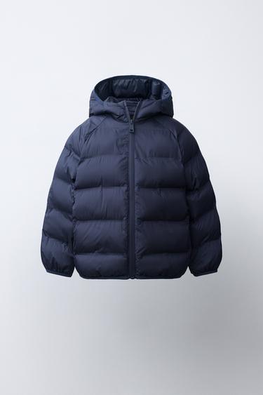 ULTRALIGHT WATER-REPELLENT JACKET - Navy blue by Zara - Image 0