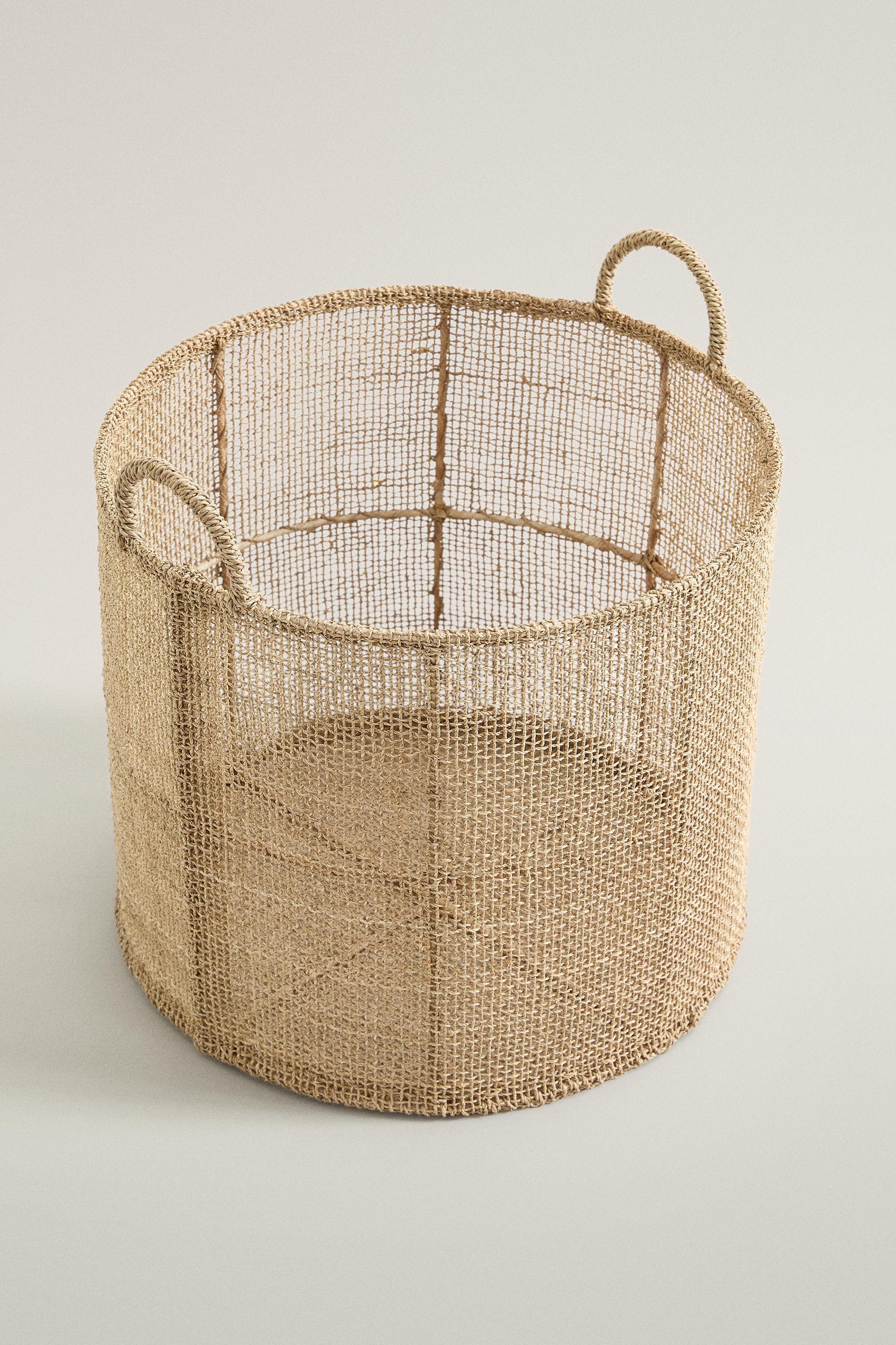 ROUND SISAL BASKET