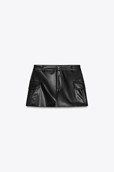 CARGO SKORT - Black by Zara - Image 7