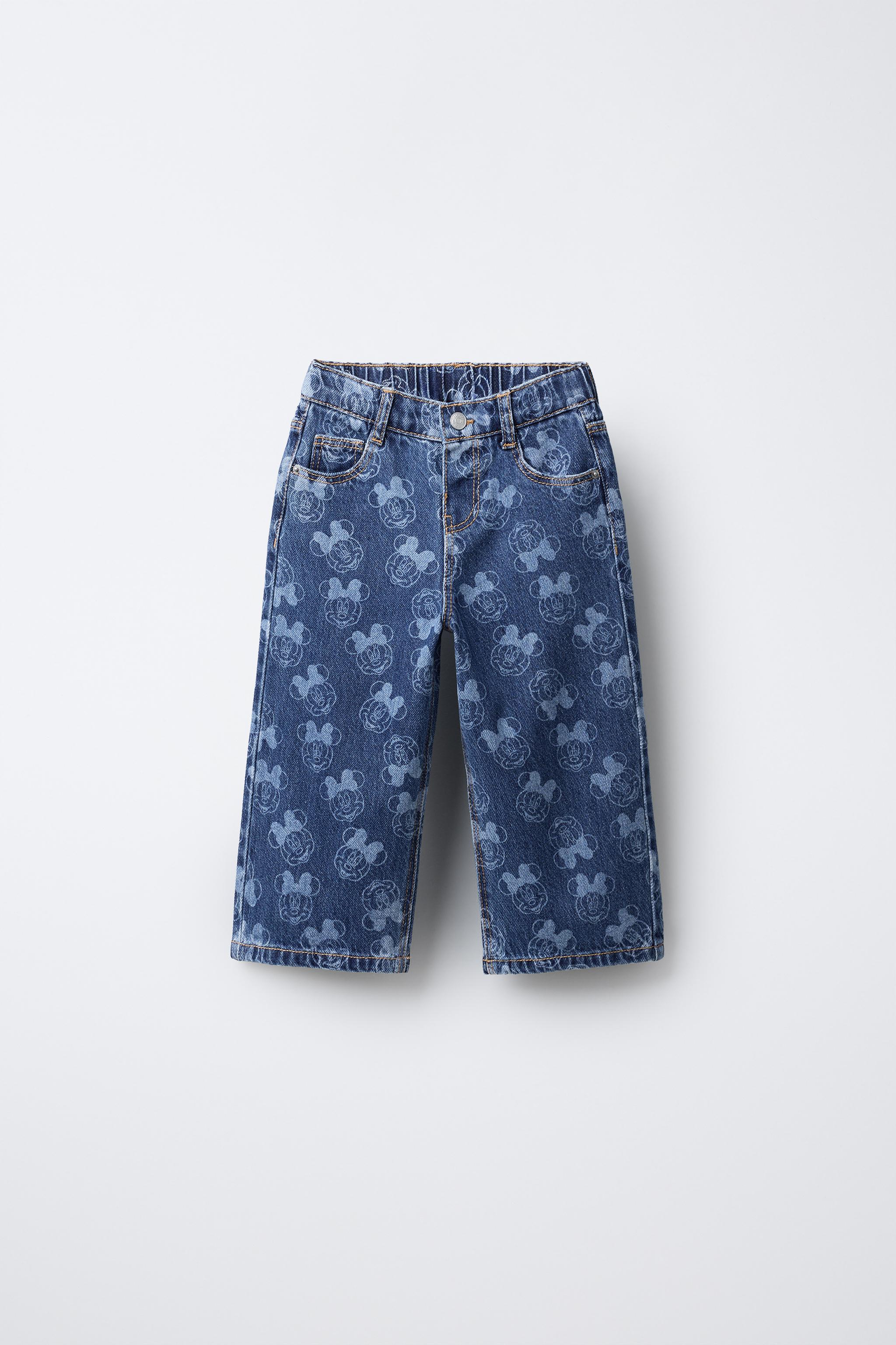 MINNIE MOUSE © DISNEY PRINT CULOTTE JEANS