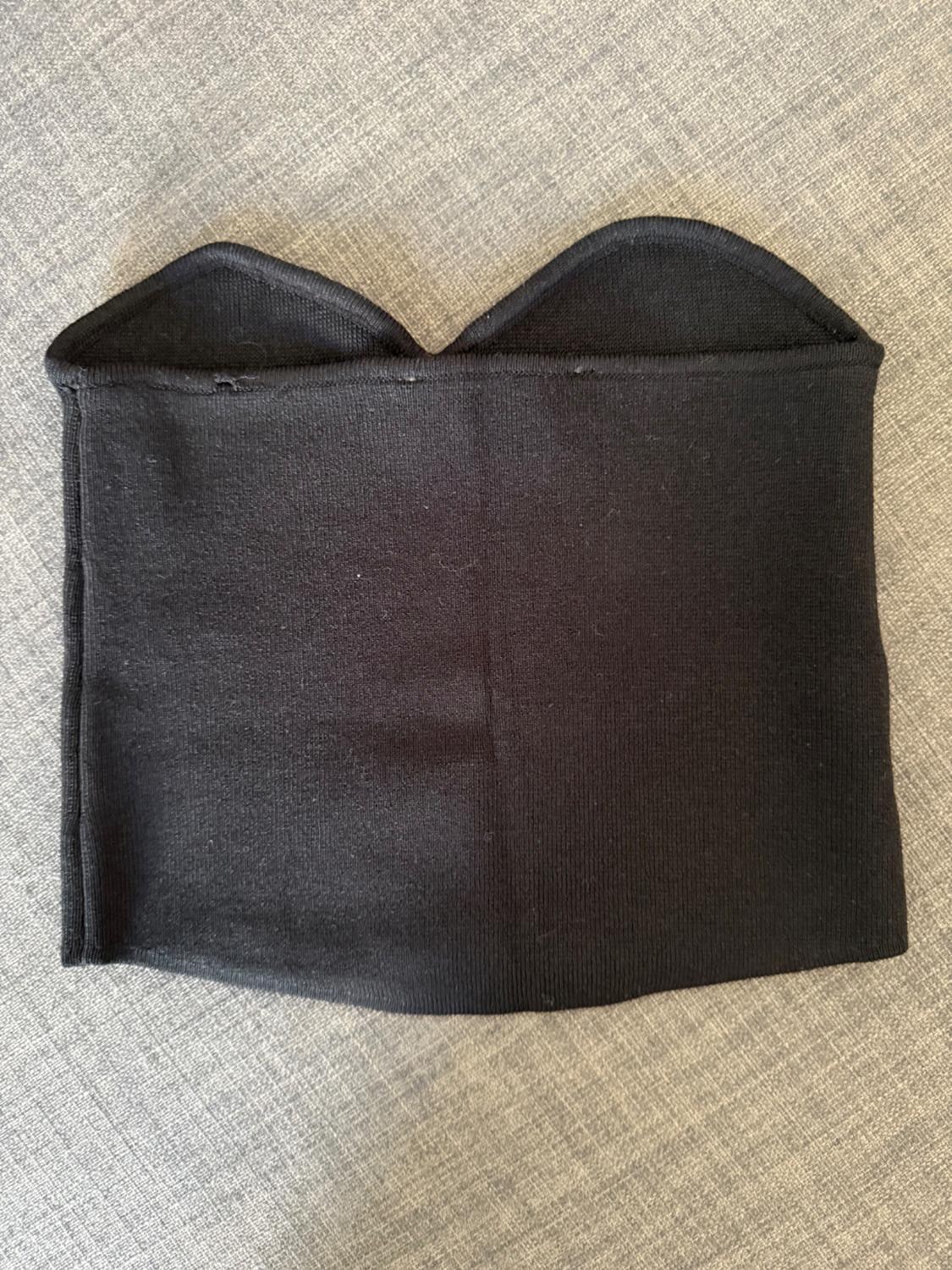 KNIT BUSTIER TOP - Image 2
