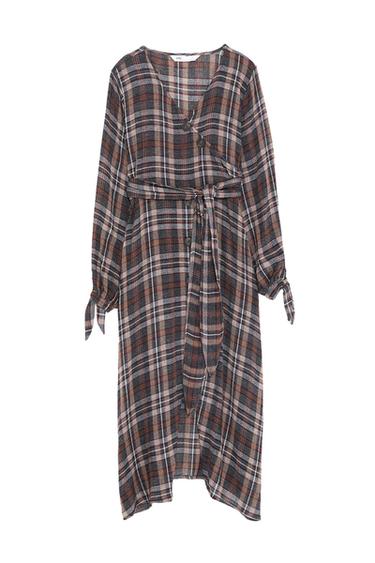 PLAID TUNIC