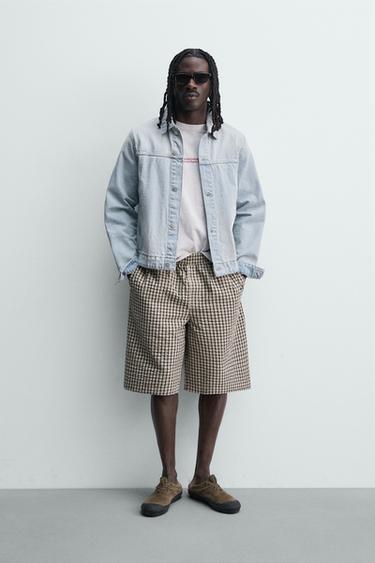 BASIC DENIM JACKET - Light blue by Zara - Image 0