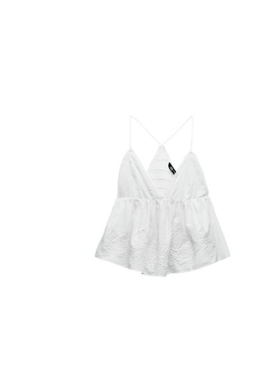 EMBROIDERED TOP