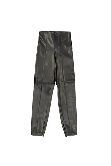 FAUX LEATHER LEGGINGS
