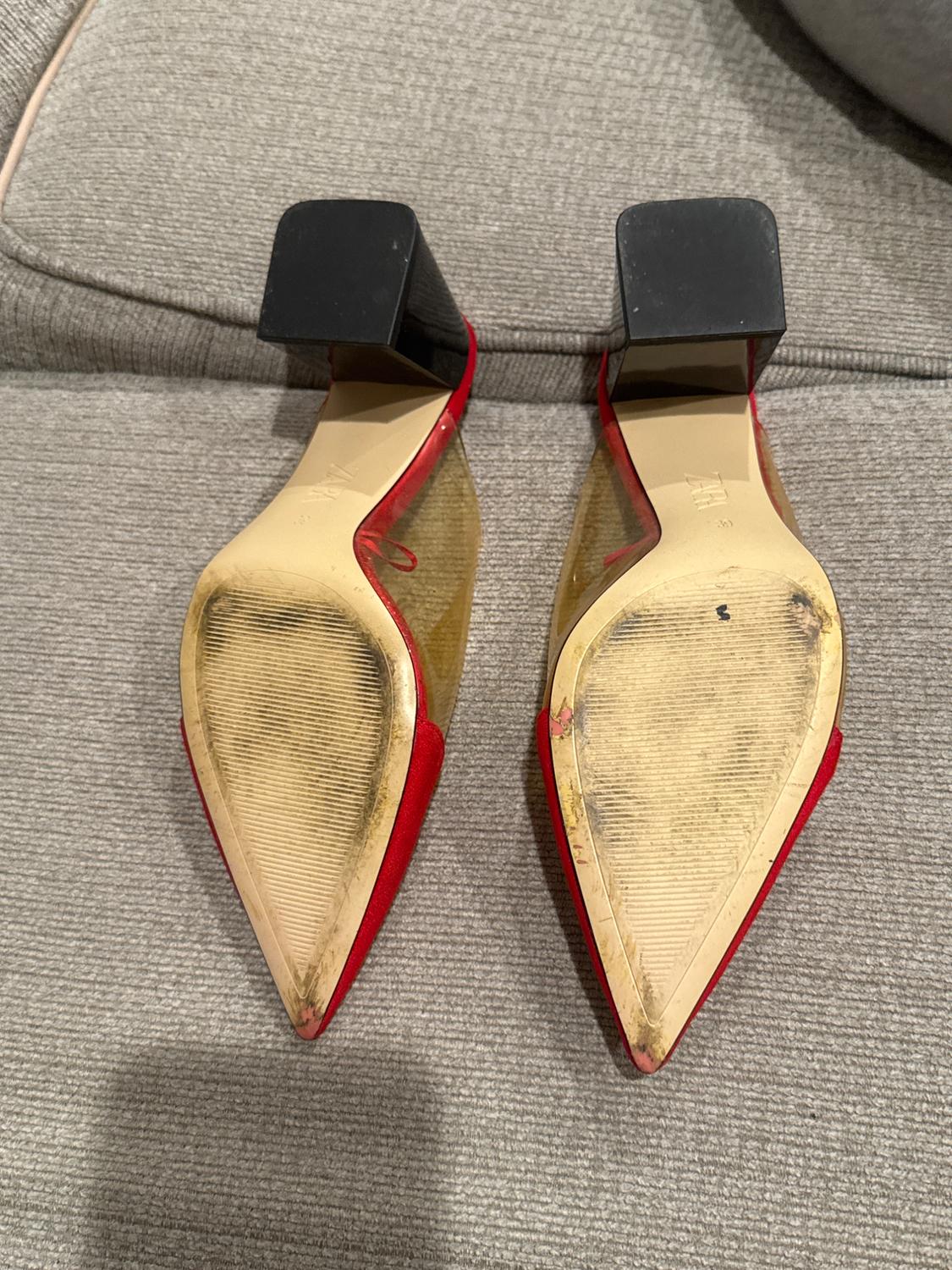 VINYL RED HEELS - Image 4