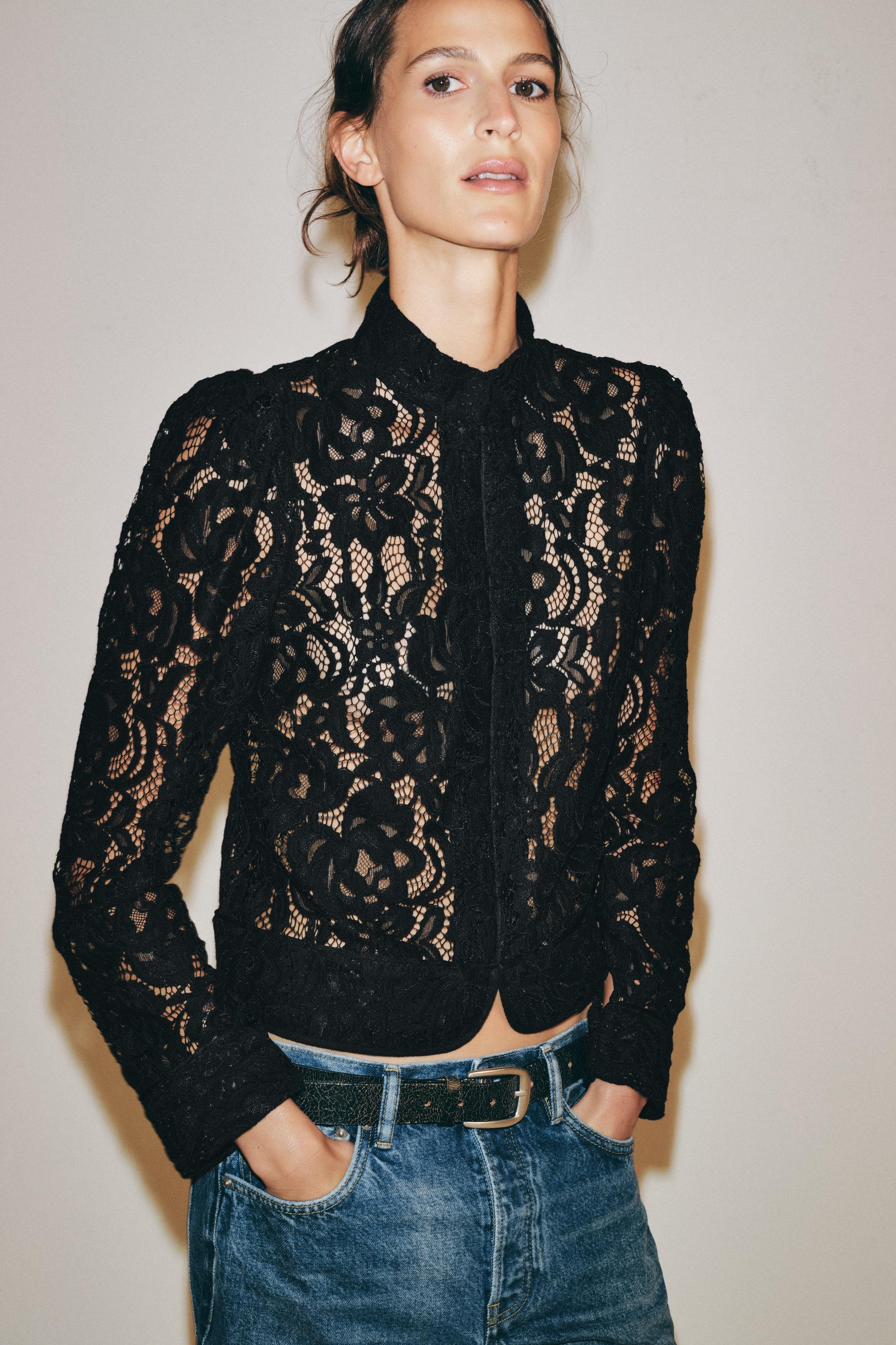 ZW COLLECTION LACE BLAZER