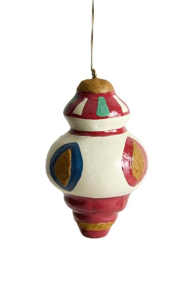 Adorno para árbol de navidad pirulí de papel - Multicolor de Zara