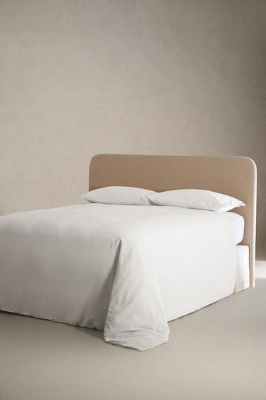 HOUSSE DE COUETTE TEXTURE - Blanc cassé de Zara - Image 1