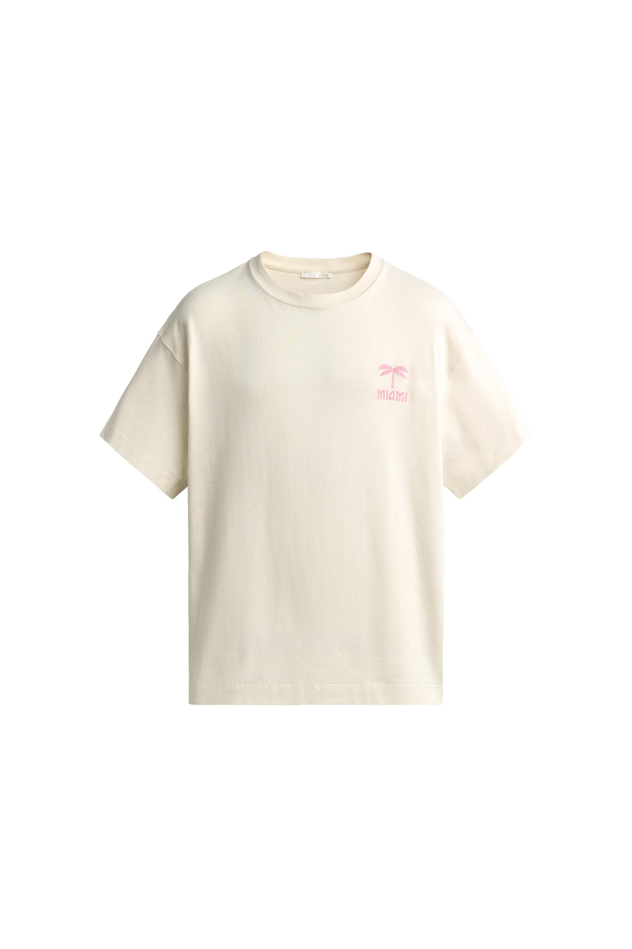 CAMISETA RELAXED FIT PARCHE MIAMI