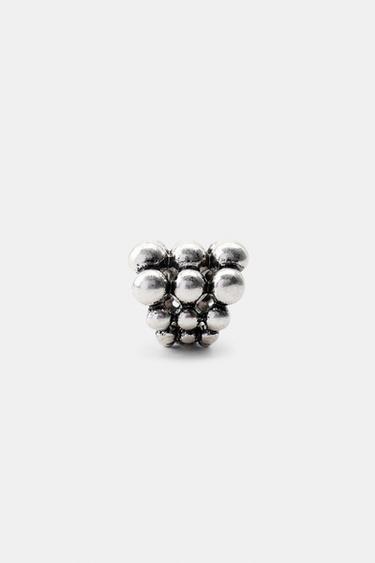 MAXI RING WITH METAL BALLS - Silver by Zara - Image 3