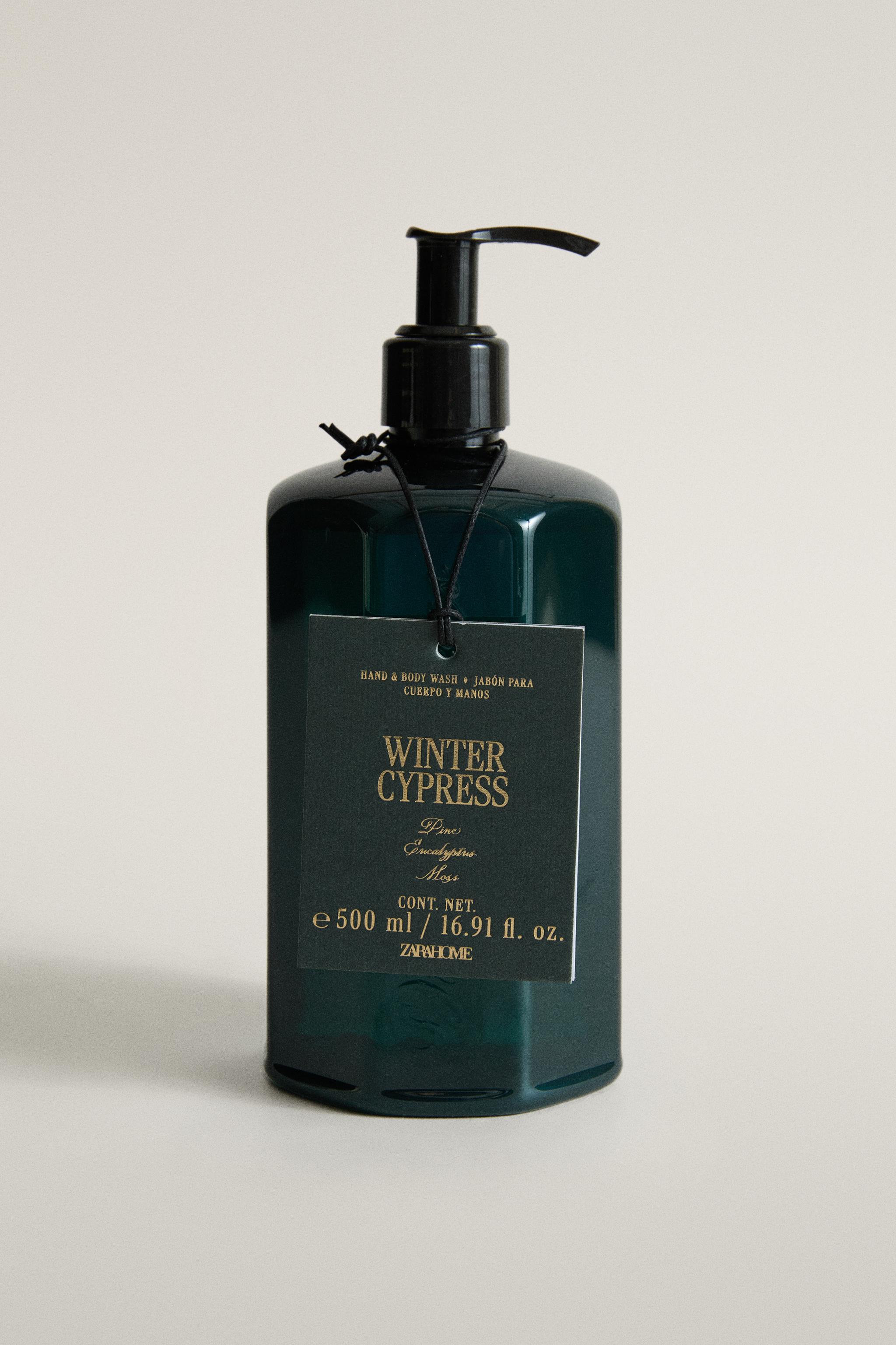 (500 ML) WINTER CYPRESS LIQUID HAND AND BODY SOAP
