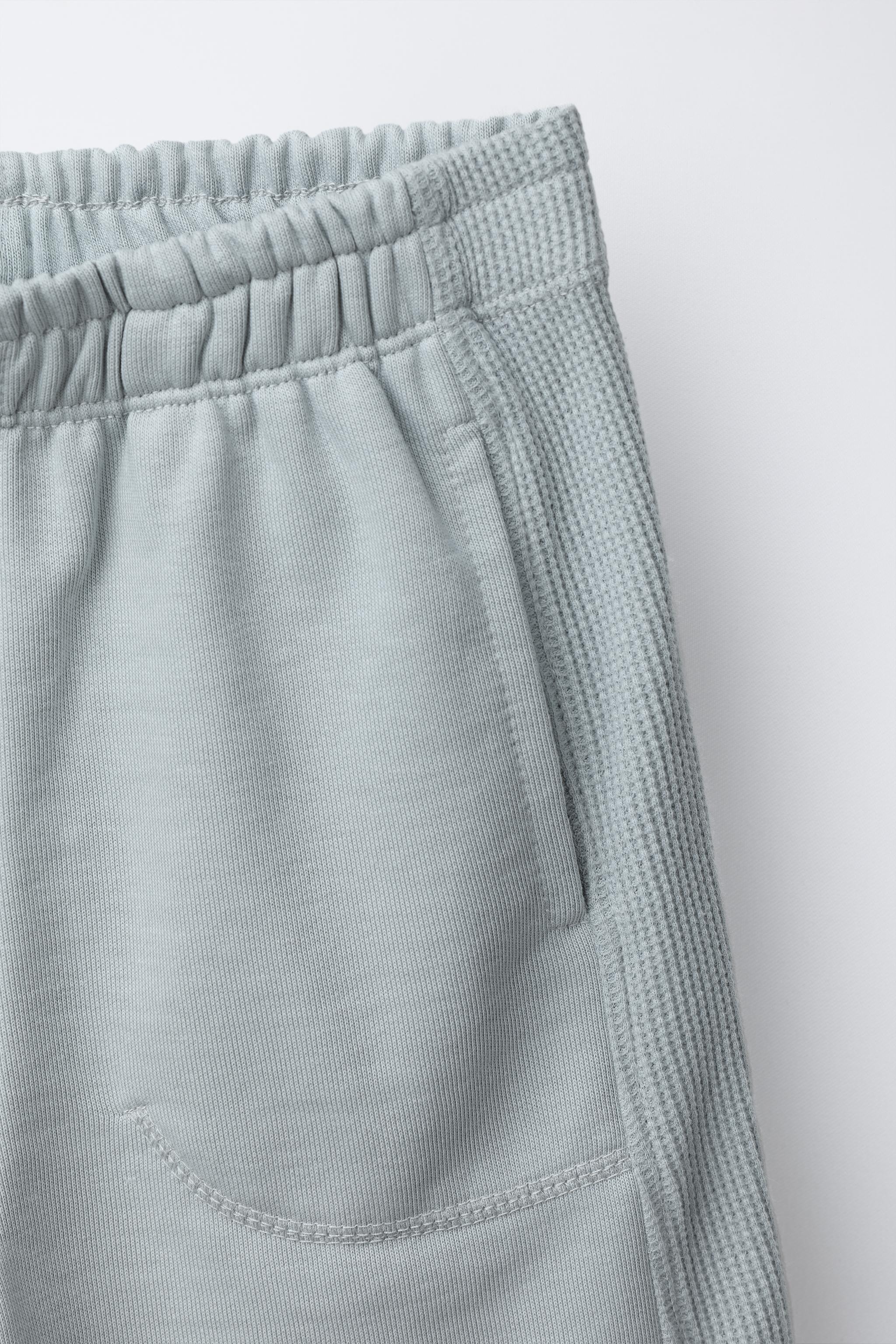 WAFFLE T-SHIRT AND BERMUDA SET