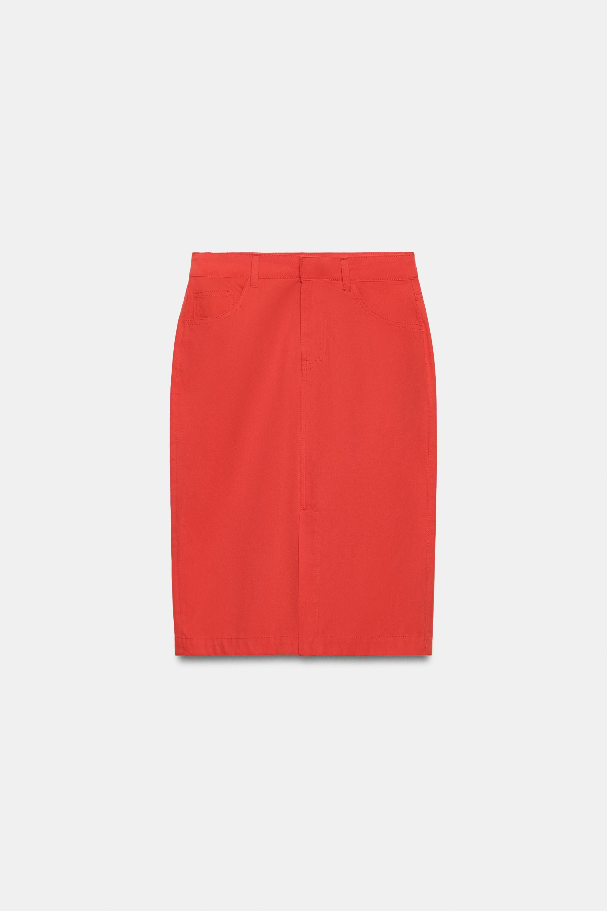 JUPE MI-LONGUE À OUVERTURE FRUIT OF THE LOOM™