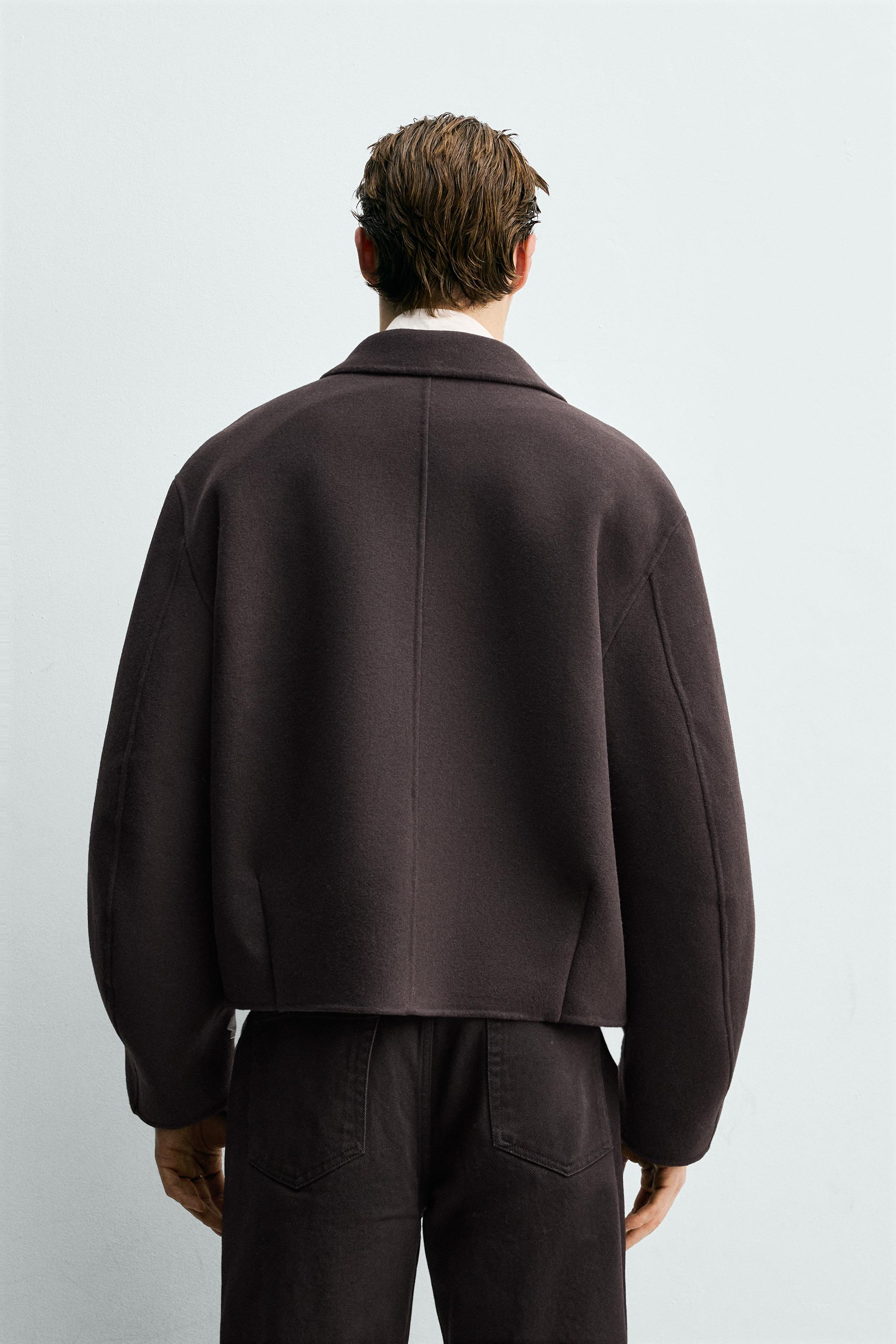 BOXY FIT WOOL JACKET