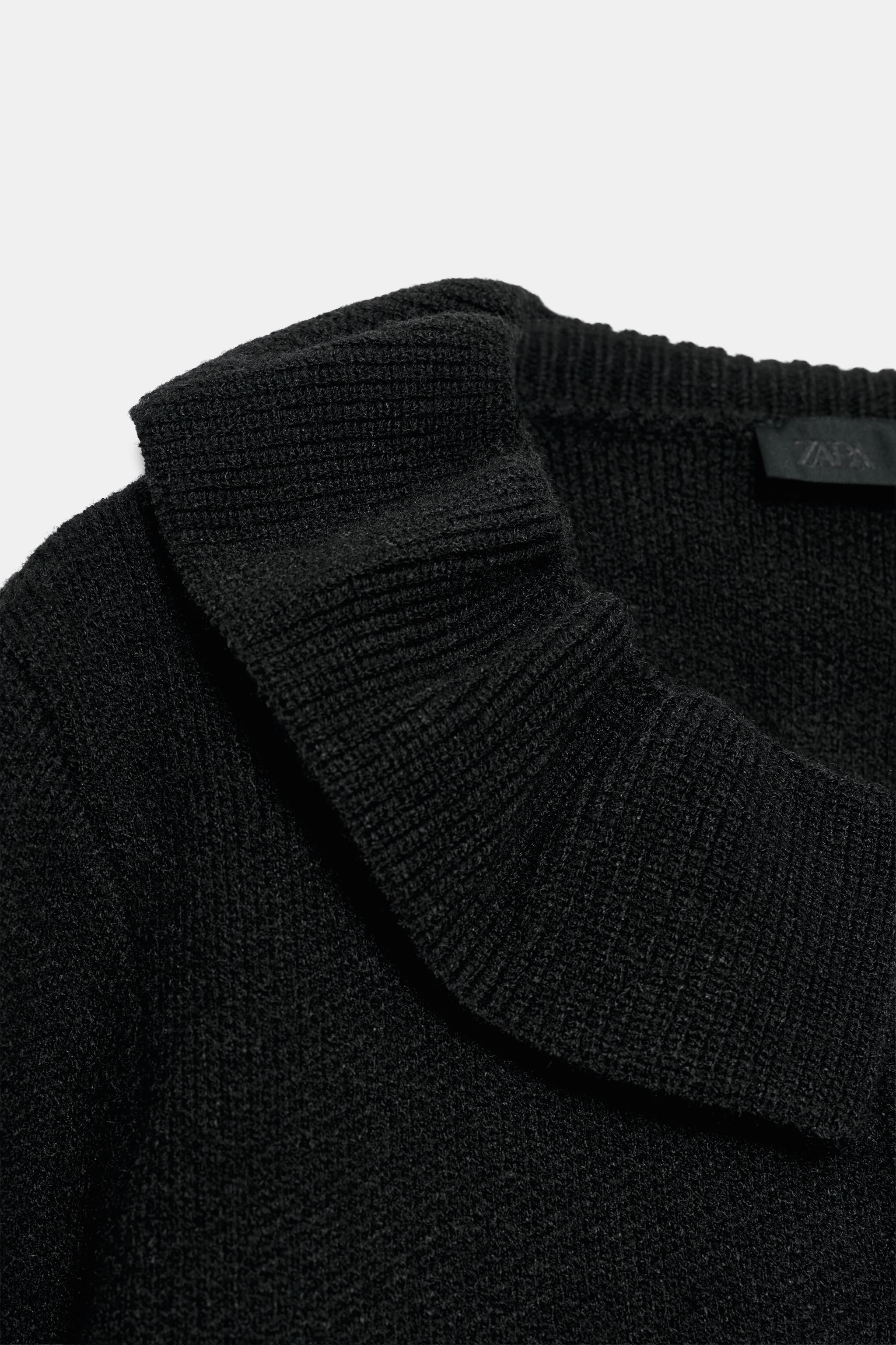 CARDIGAN WITH RUFFLE COLLAR