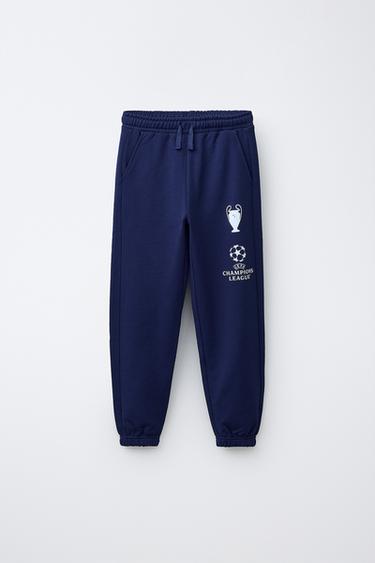 Zara UEFA CHAMPIONS LEAGUE® JOGGING PANTS - Blue