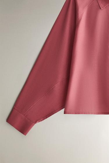 CHEMISE À PLIS - Rose de Zara - Image 2