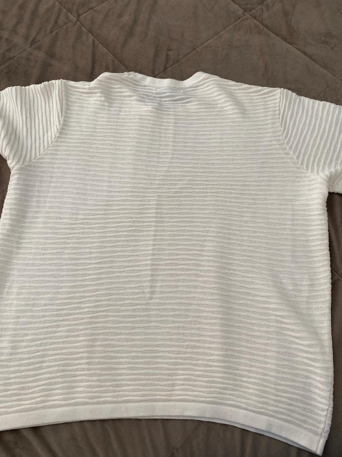 TEXTURED KNIT T-SHIRT - Image 3