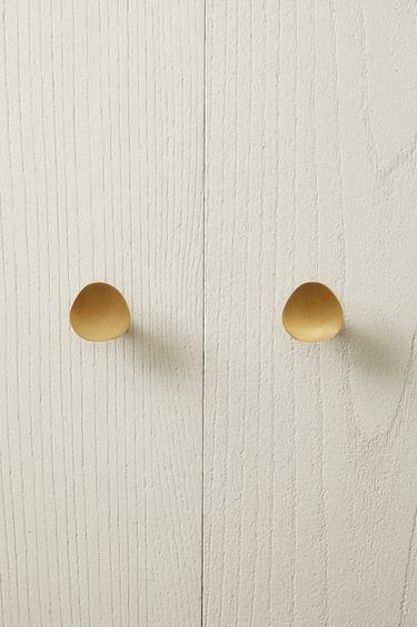PACK OF BRASS DOOR KNOBS (PACK OF 2) - Golden by Zara - Image 7