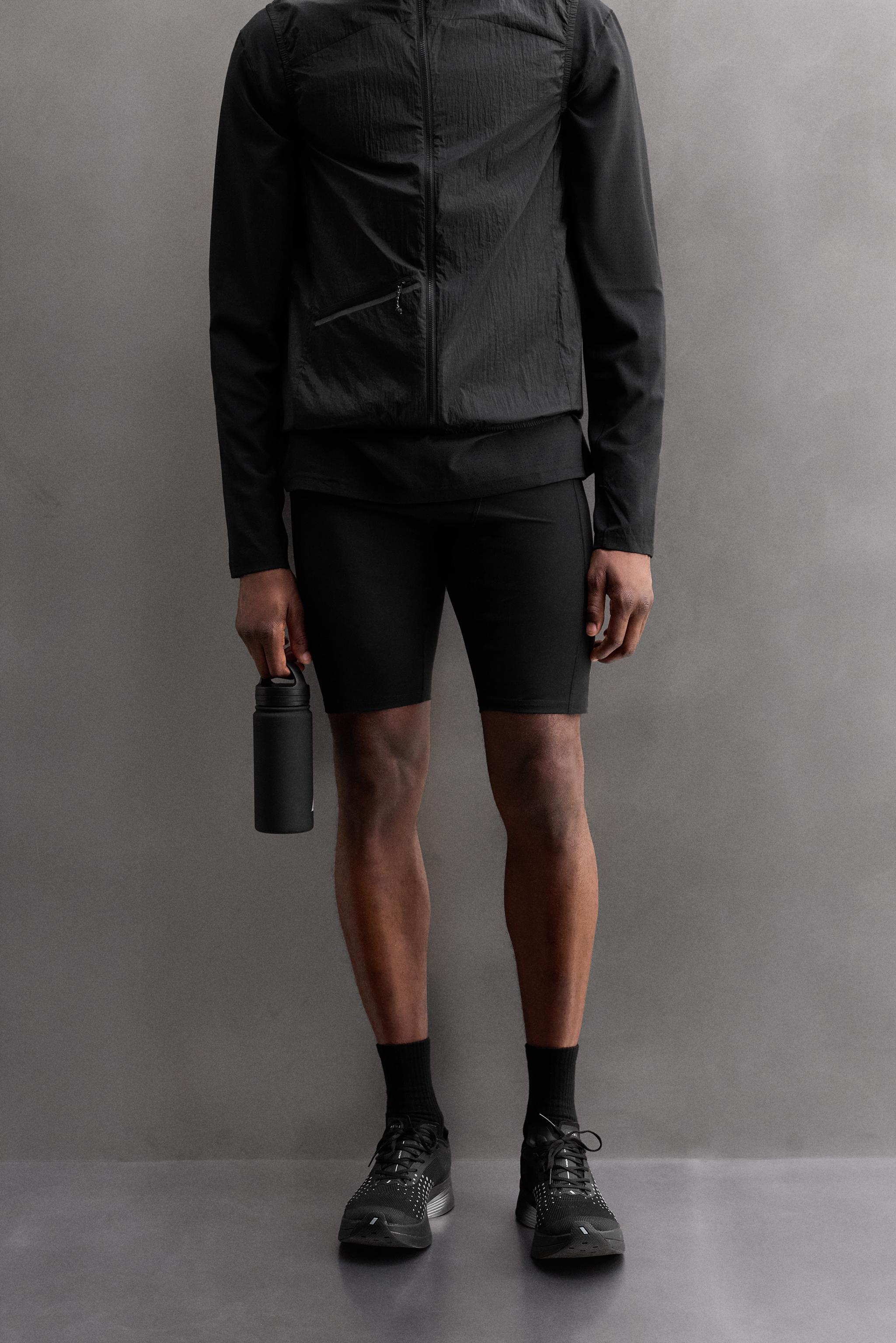 TRAINING LEGGINGS - Black | ZARA United States