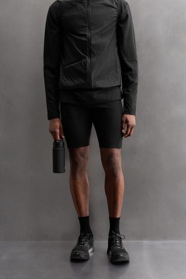 MALLES CURTES RUNNING COMPRESSIVES - Negre de Zara