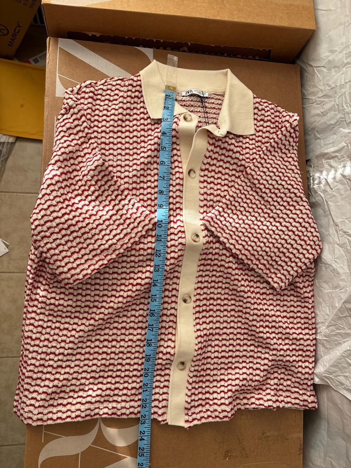 GEOMETRIC JACQUARD CARDIGAN - Image 5