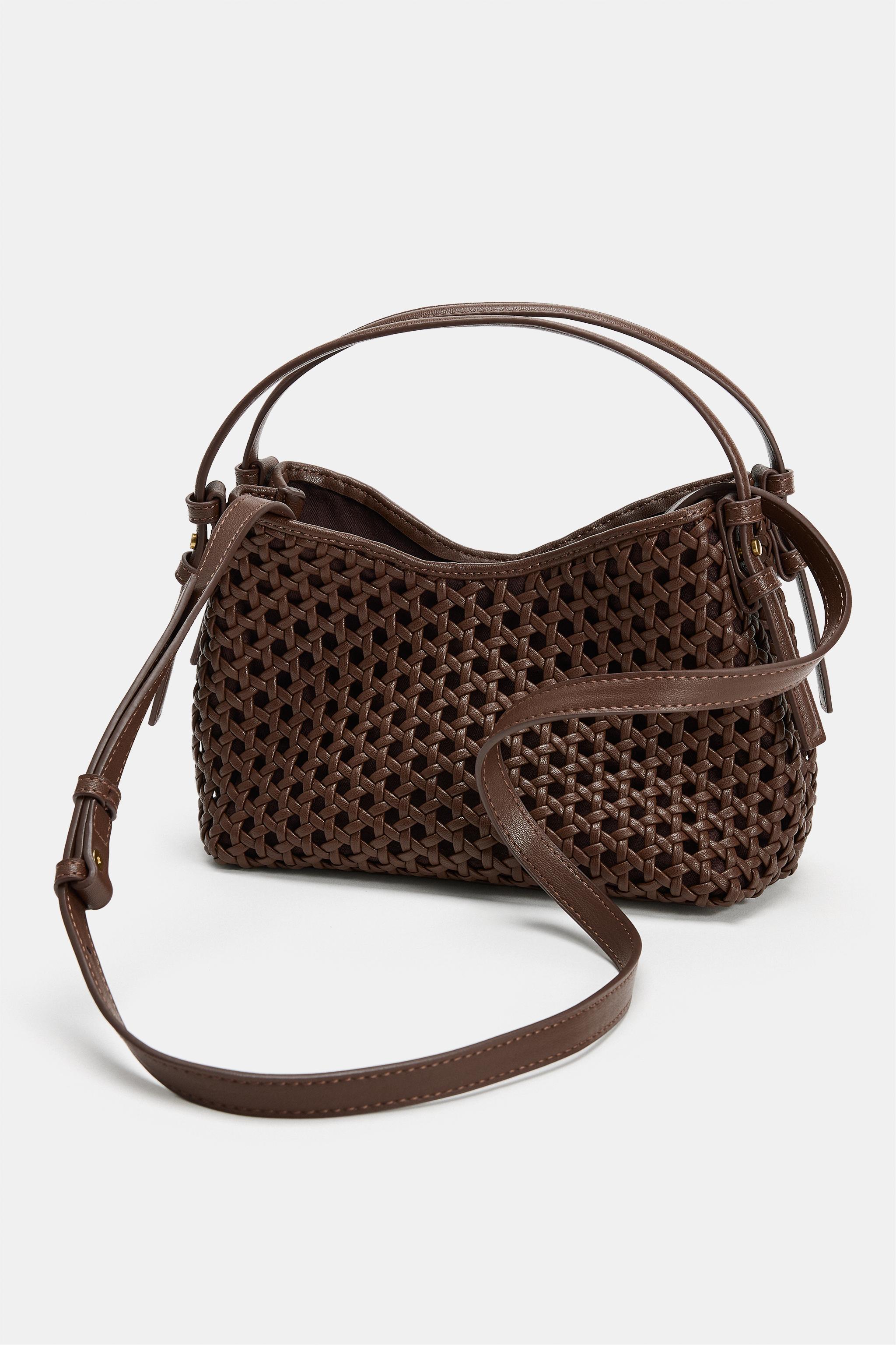 Женские сумки Zara BRAIDED MINI HANDBAG — фото 5