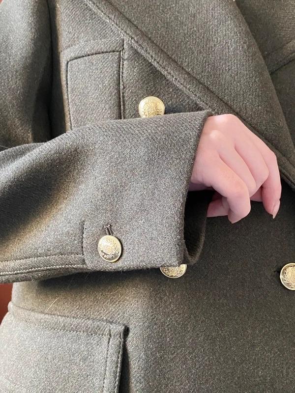 ZW COLLECTION WOOL BLEND COAT - Image 5