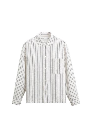 STRIPED SHIRT WITH POCKET