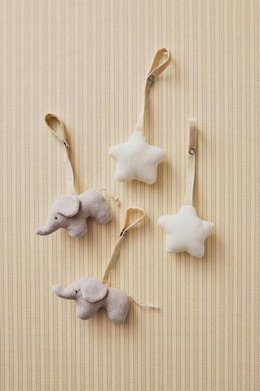ELEPHANT BABY DECORATION - Grey by Zara - Image 4