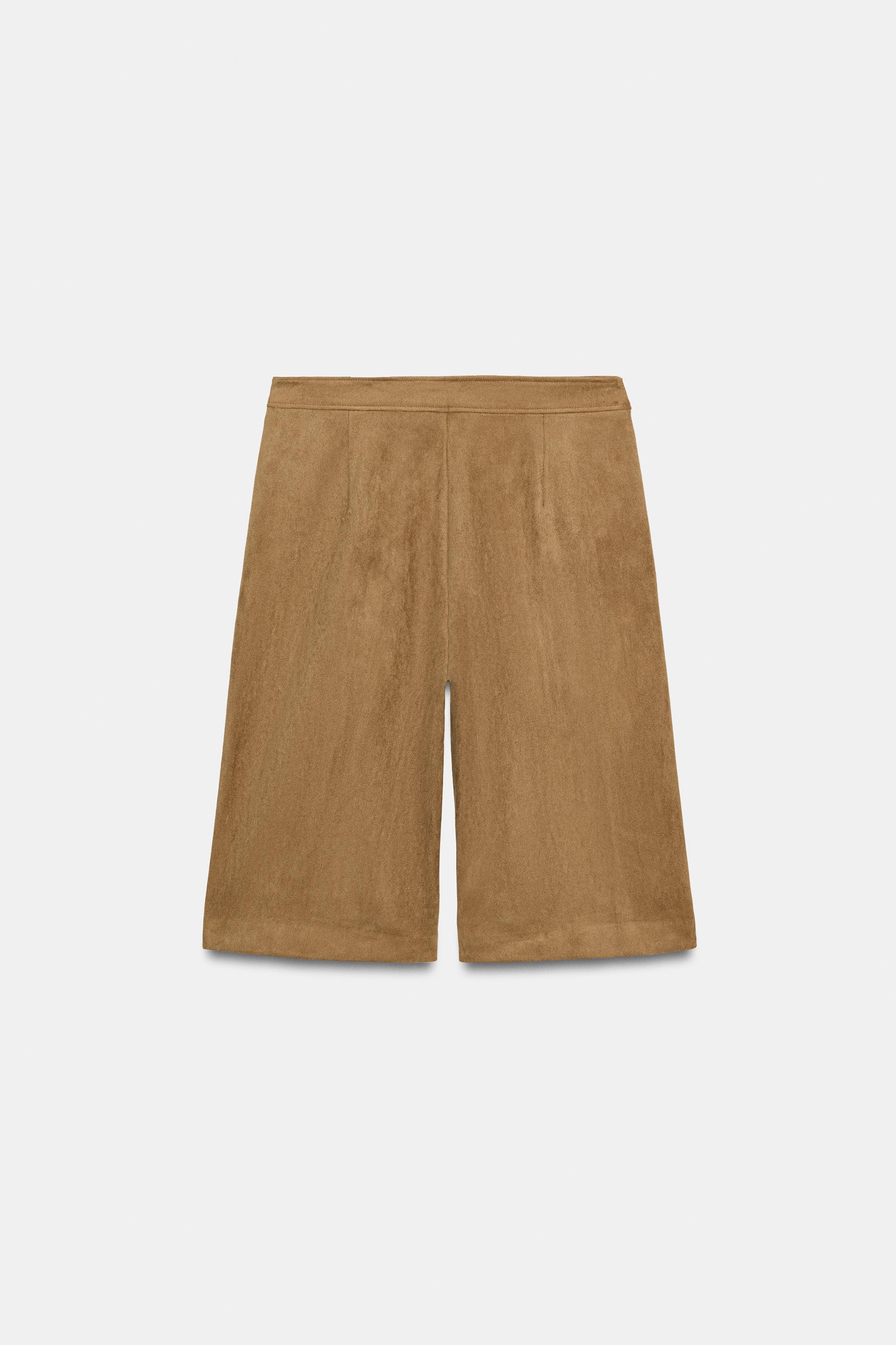 BERMUDA LONG EFFET DAIM