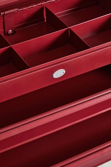 BOÎTE À OUTILS ACIER - Rouge de Zara - Image 3