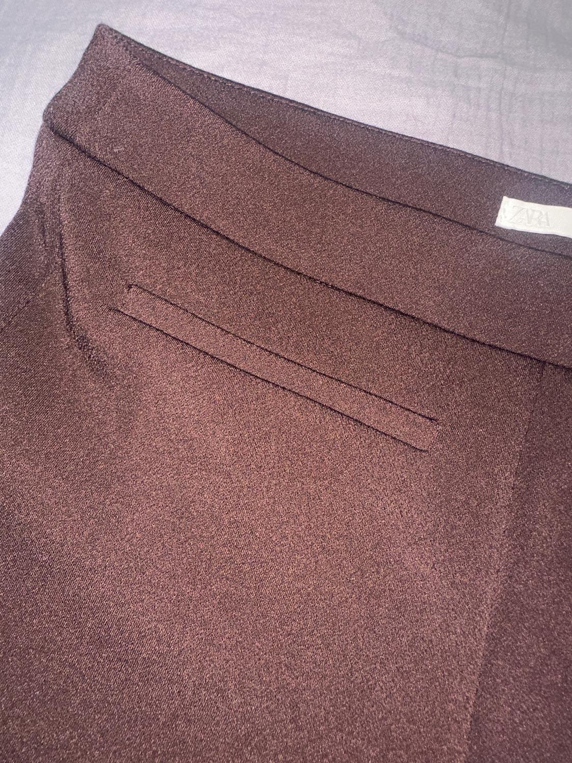 FLARE CREPE TROUSERS - Image 3