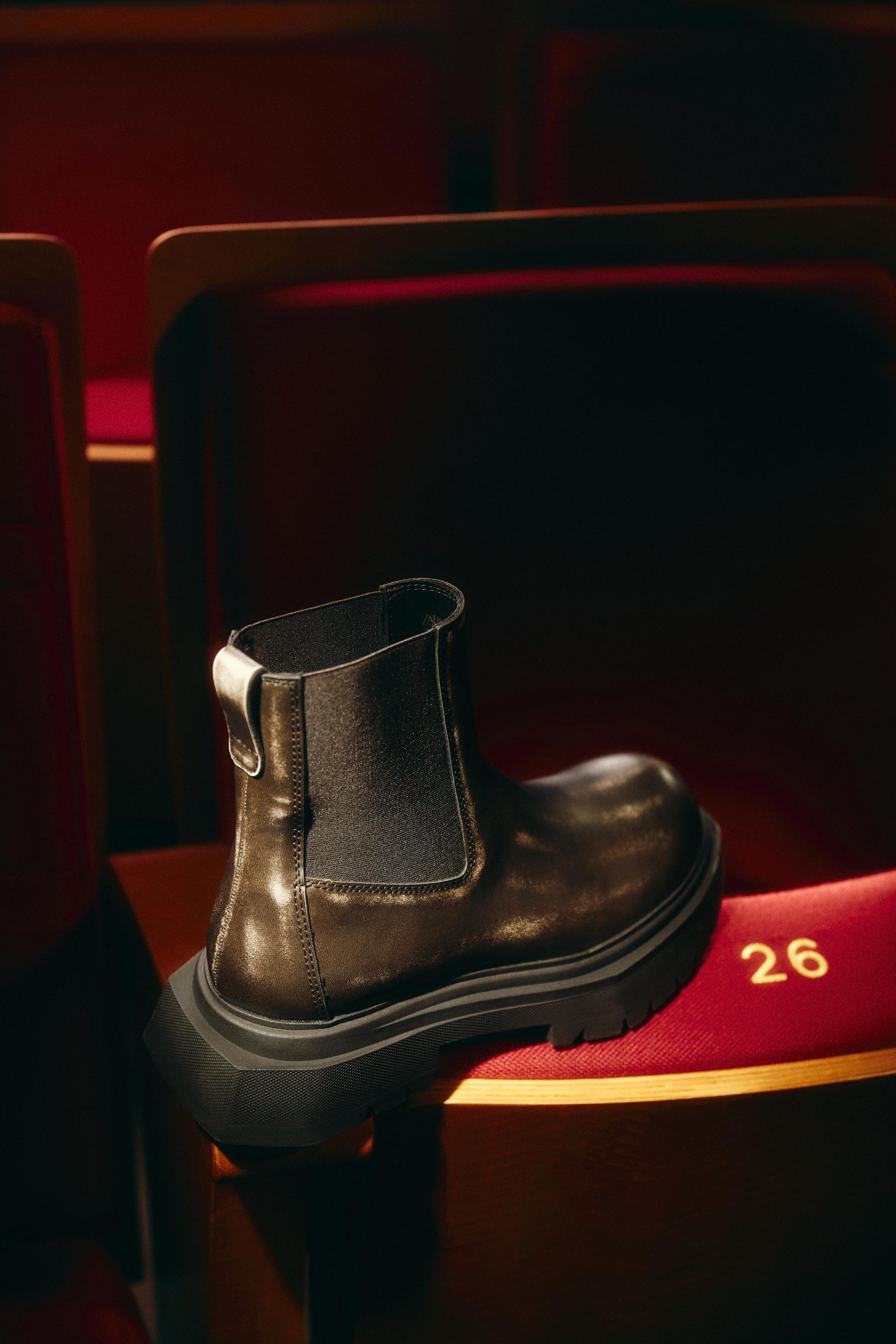 メンズシューズ チェルシーブーツ | ZARA 日本