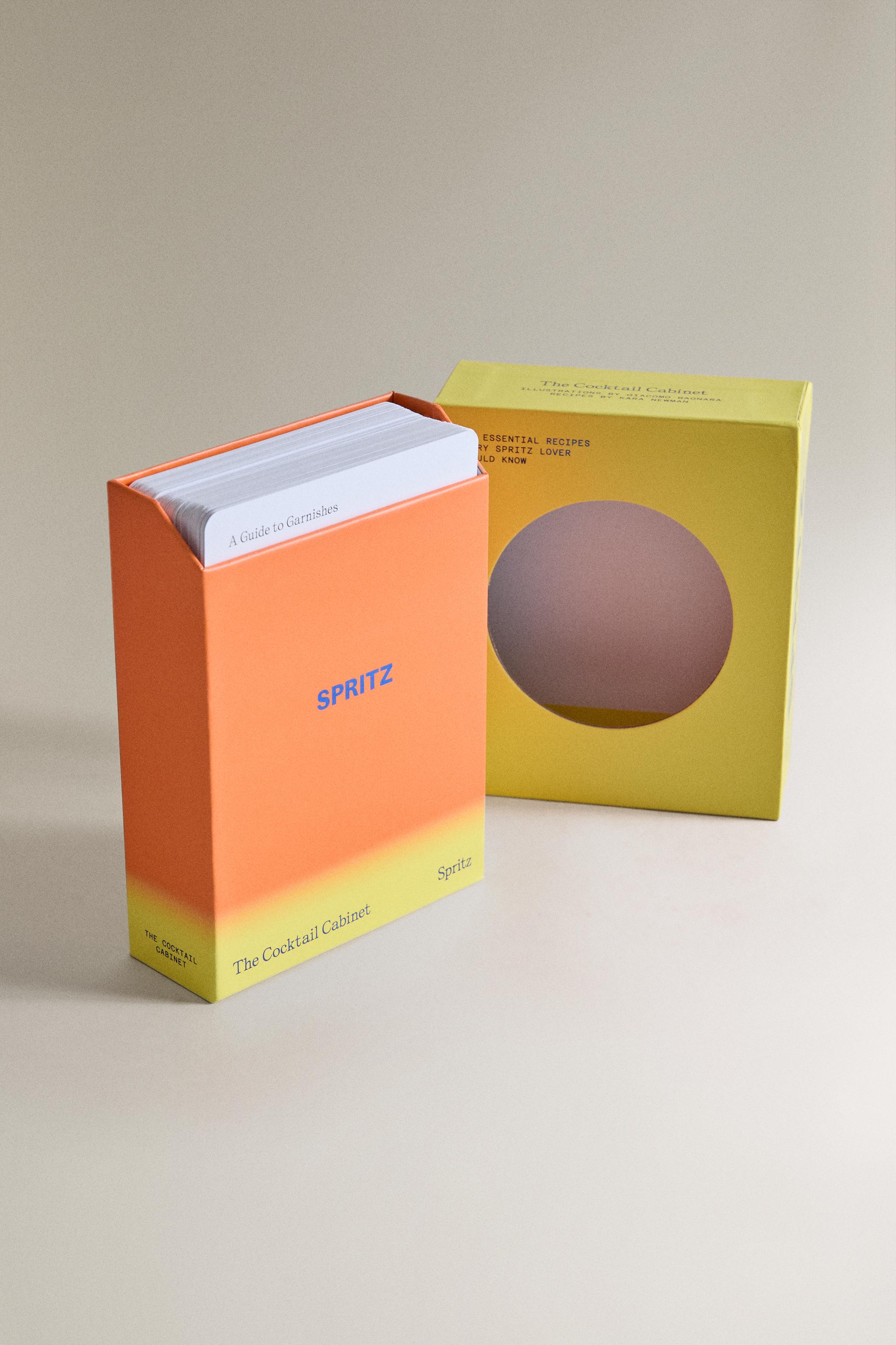 THE COCKTAIL CABINET - SPRITZ BOOK (ENGLISH) — yellow