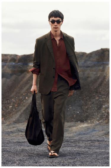Zara LOOK - Light maroon